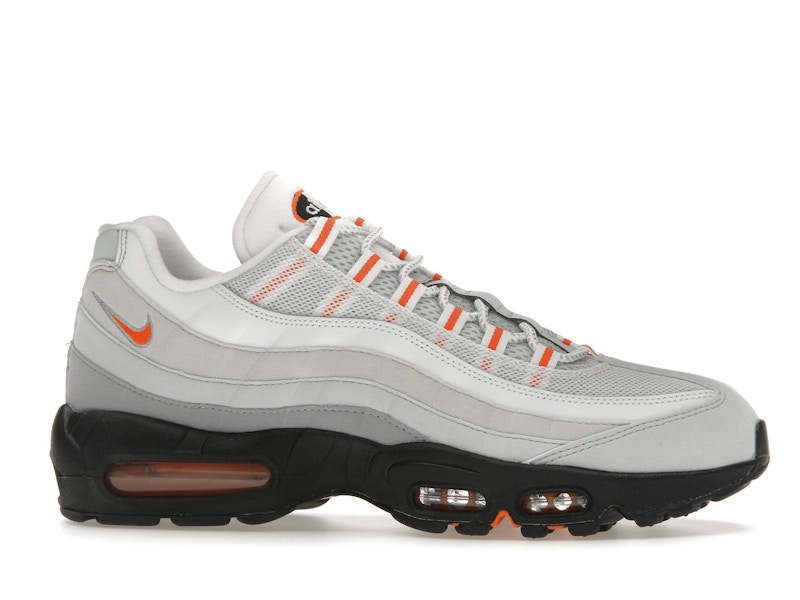 Nike Air Max 95 Wolf Grey Safety Orange Pure Platinum