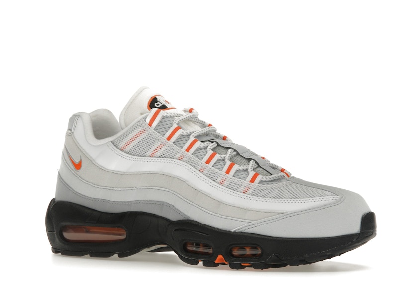 Nike Air Max 95 Wolf Grey Safety Orange Pure Platinum