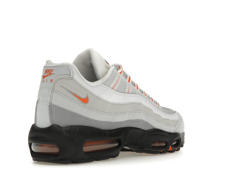 Nike Air Max 95 Wolf Grey Safety Orange Pure Platinum