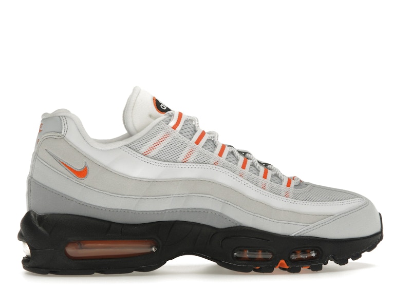 Nike Air Max 95 Wolf Grey Safety Orange Pure Platinum