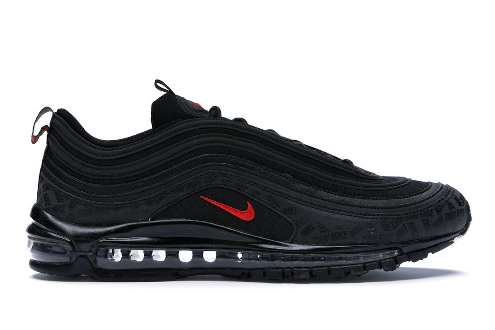 Nike Air Max 97 All-Over Print Black Red Men's - AR4259-001 - US