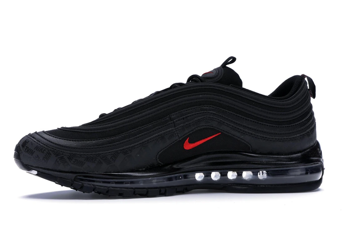 Nike Air Max 97 All-Over Print Black Red