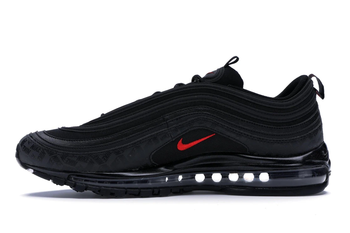 Nike Air Max 97 All-Over Print Black Red