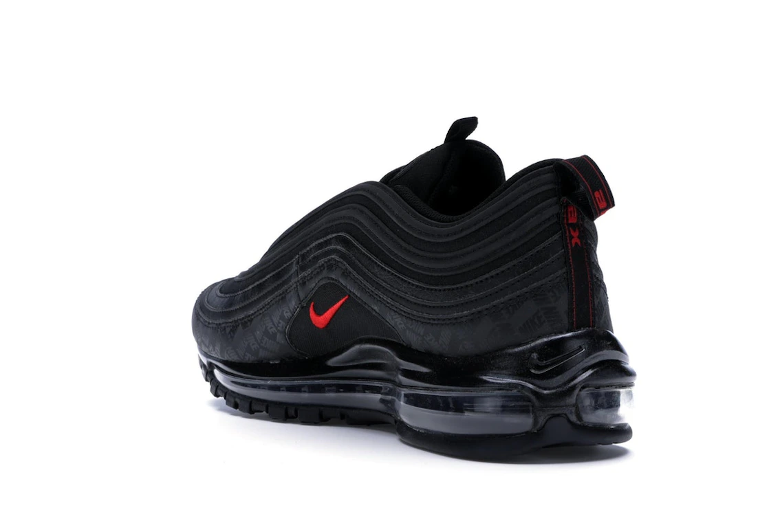 Nike Air Max 97 All-Over Print Black Red
