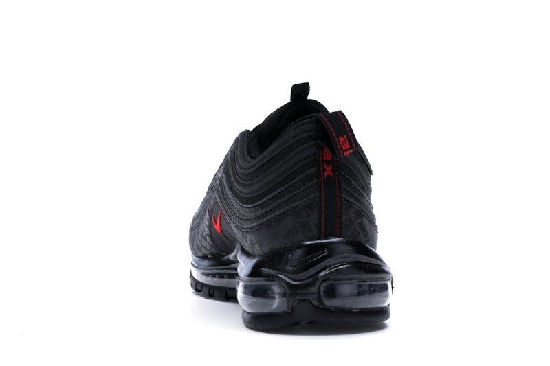 Nike Air Max 97 All-Over Print Black Red