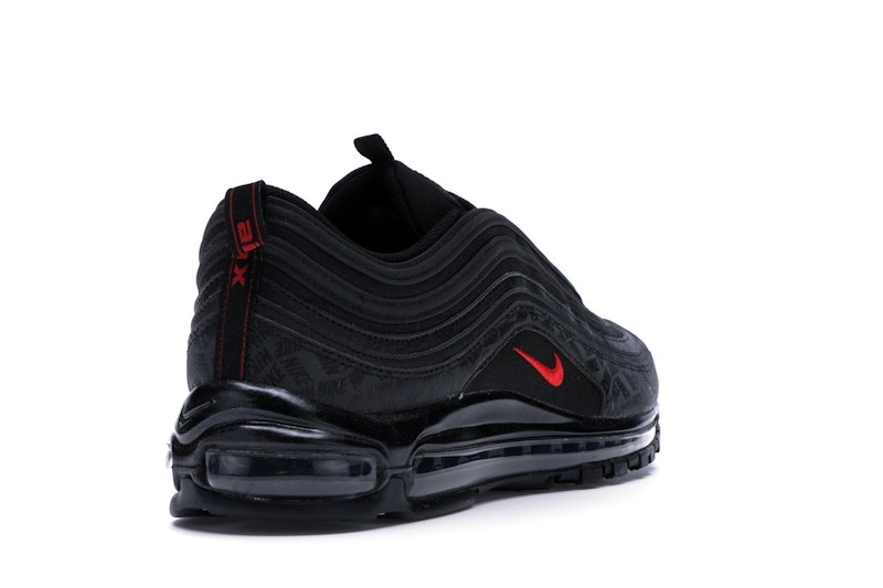 Nike Air Max 97 All-Over Print Black Red
