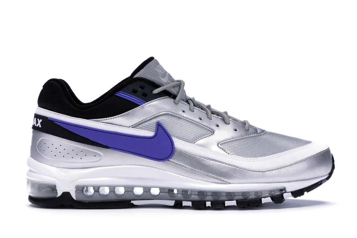 Nike Air Max 97/BW Metallic Silver Persian Violet 0