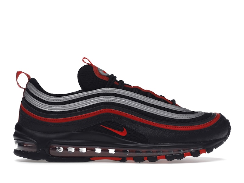 Nike Air Max 97 Black Red Silver