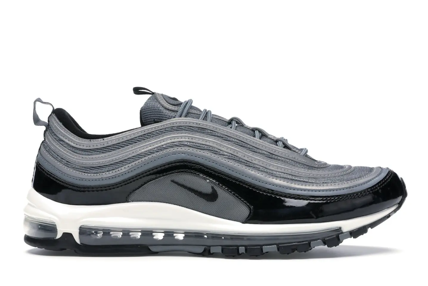 Nike Air Max 97 Cool Grey Black Patent Men's - 921826-010 - US