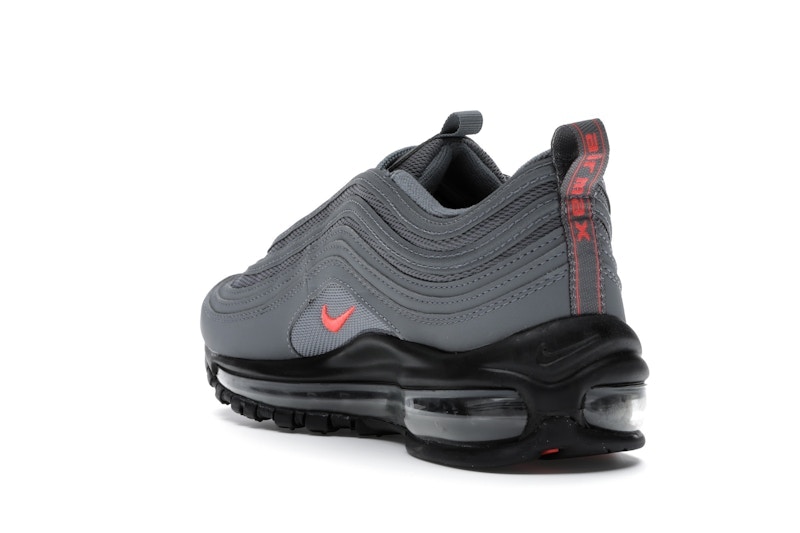 gs air max 97 grey black and crimson