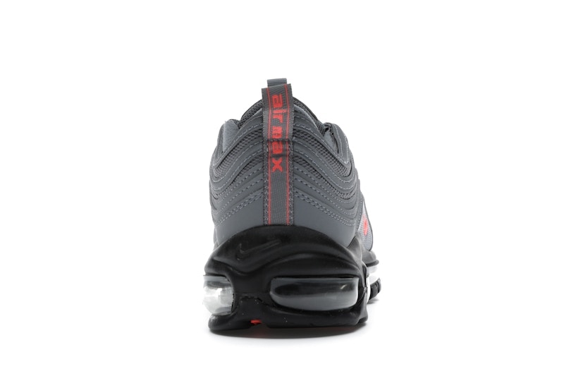 gs air max 97 grey black and crimson