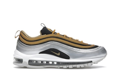 Nike Air Max 97 Metallic Gold Black (Women's) AQ4137-700 US