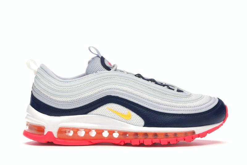 Nike air max clearance navy blue and orange