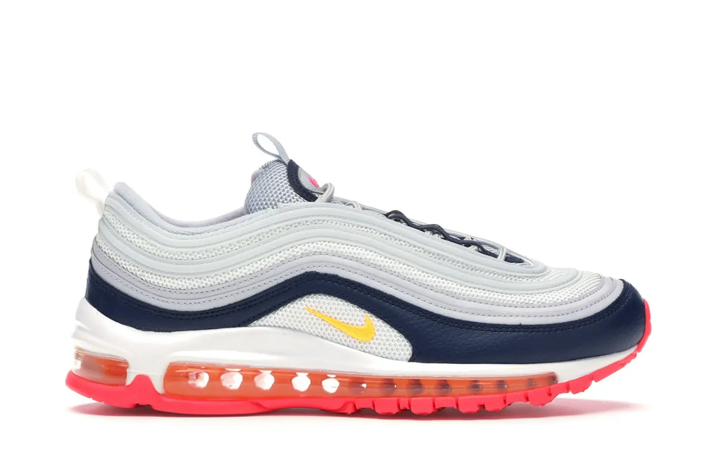Nike Air Max 97 Midnight Navy Racer Pink Laser Orange (Women's) - 921733-015 - US