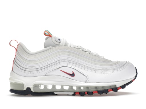 Nike Air Max 97 Blanc Multi Color Pull Tabs (femme) 0
