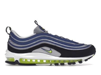 Nike Air Max 97 OG bleu Atlantique/jaune fluo Homme Style DM0028