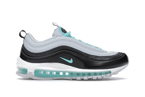 Nike Air Max 97 Platinum Black Aurora Green (Women's) 921733-065