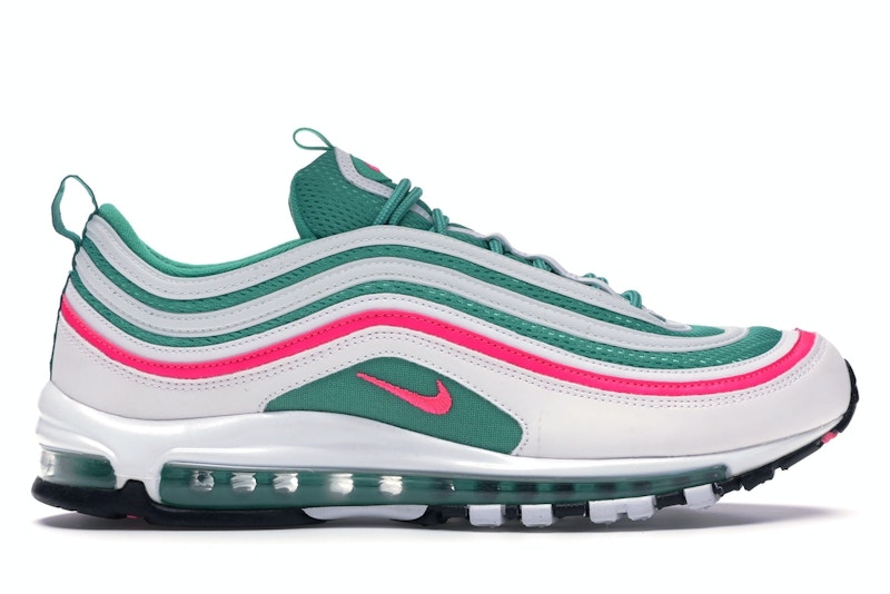 Pink and green on sale 97 air max