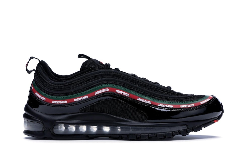 Nike Air Max 97 Undefeated Black Men’s, 2017 Size 9.5 US In VGC
