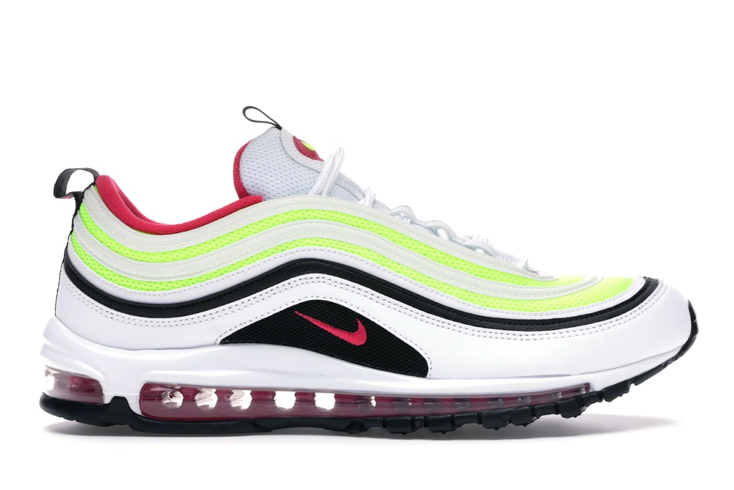 Nike Air Max 97 White Black Volt Rush Pink - CI9871-100