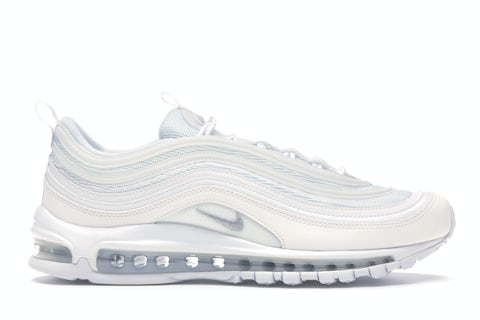 Nike Air Max 97 Triple White Wolf Grey Men's 921826-101 US