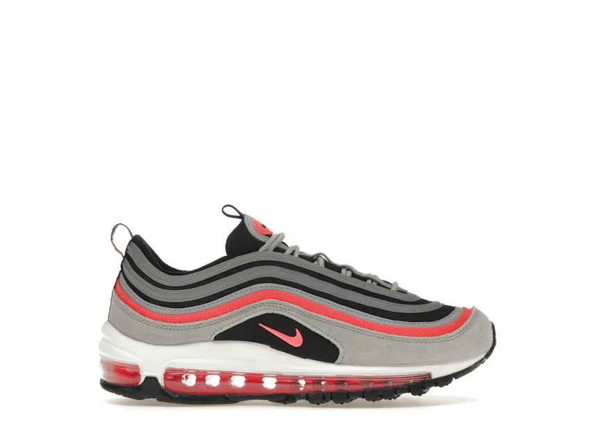 Nike Air Max 97 Wolf Grey Radiant Red (GS) 0