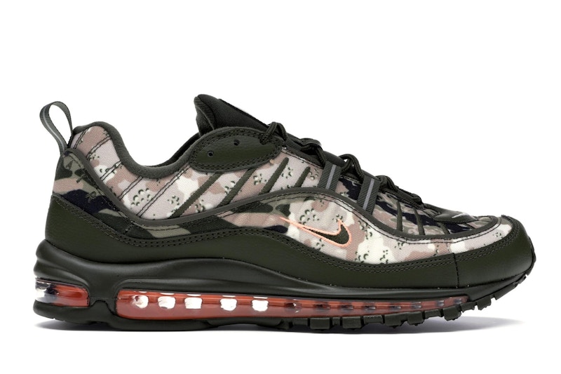 Nike Air Max 98 Camo Classic Men s AQ6156 300 GB
