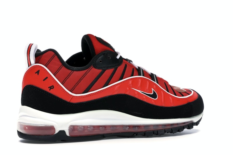 Nike Air Max 98 Habanero Red Black