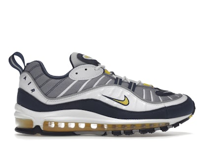 Nike Air Max 98 Tour Yellow Grey Men's 640744-105 GB