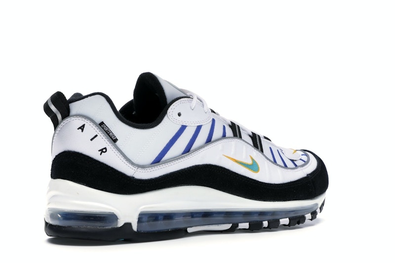 Nike Air Max 98 White Teal Nebula University Gold Off 74 Www Gmcanantnag Net