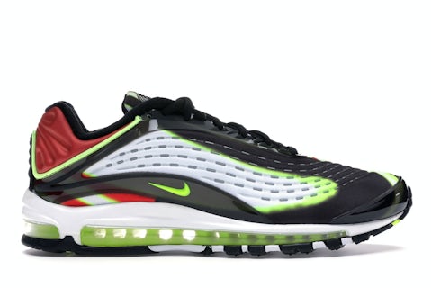 Nike Air Max Deluxe Black Volt Habanero Red Men's AJ7831-003 US