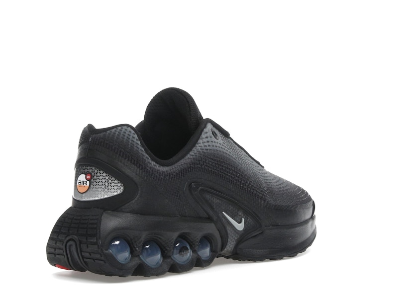Nike Air Max Dn Black Metallic Silver Anthracite Light Smoke Grey (GS)