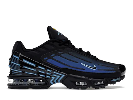 Nike Air Max Plus 3 Black Blue Gradient Men's - DZ4508-001 - US