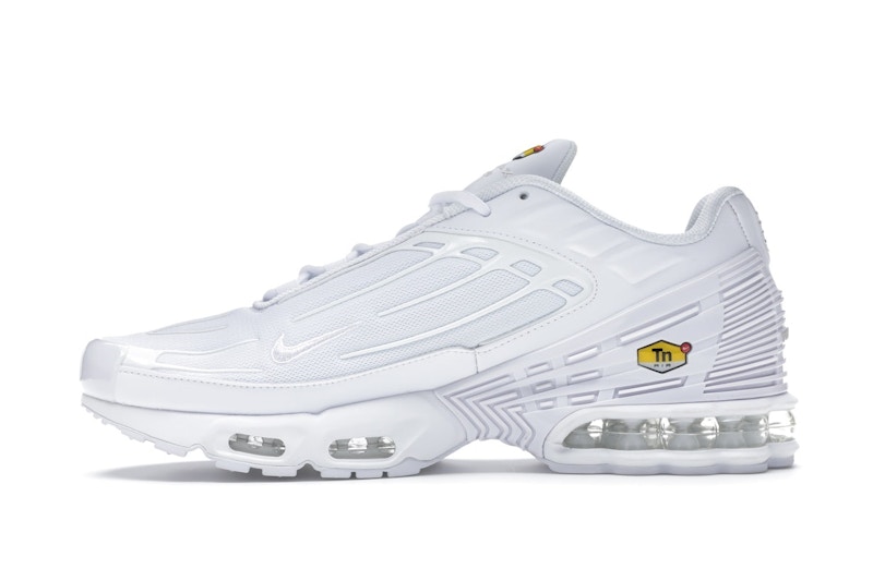 Nike Air Max Plus 3 Triple White - CD6871-100 Nike Air Max Plus 3 Triple White - CD6871-100
