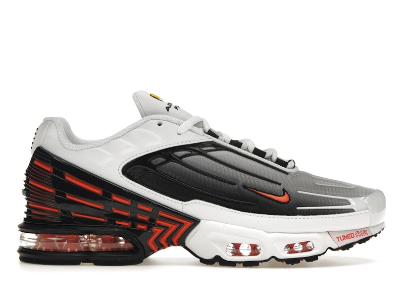 Air max 27 black white orange on sale
