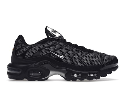 Nike Air Max Plus en ante negro y plateado (de mujer) DQ0850-001
