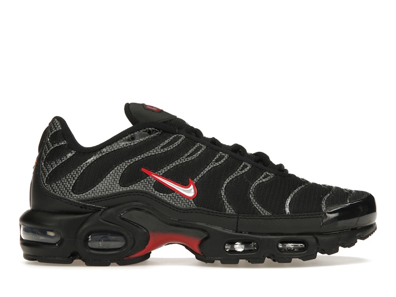 通販でクリスマス Plus Max Air Nike Black Men's Silver Metallic Red University 靴