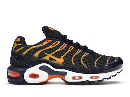 Deals Nike Nike Air Max Plus Blue Yellow Orange Nike Air Max Plus