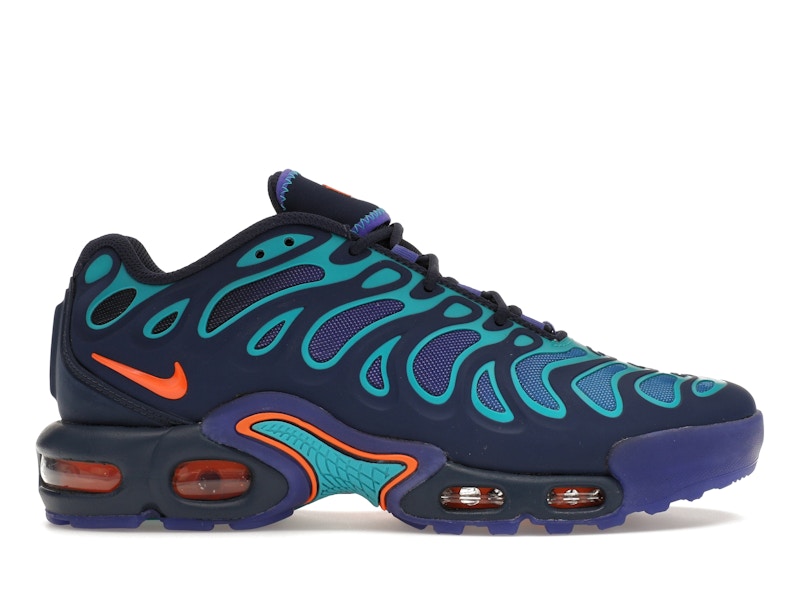 Air max plus navy blue orange cheap