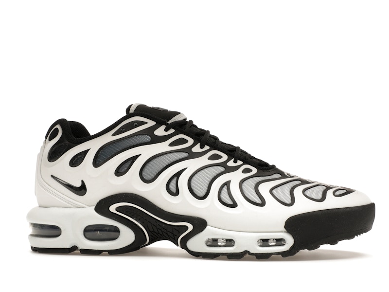 Nike Air Max Plus Drift White Black Metallic Silver