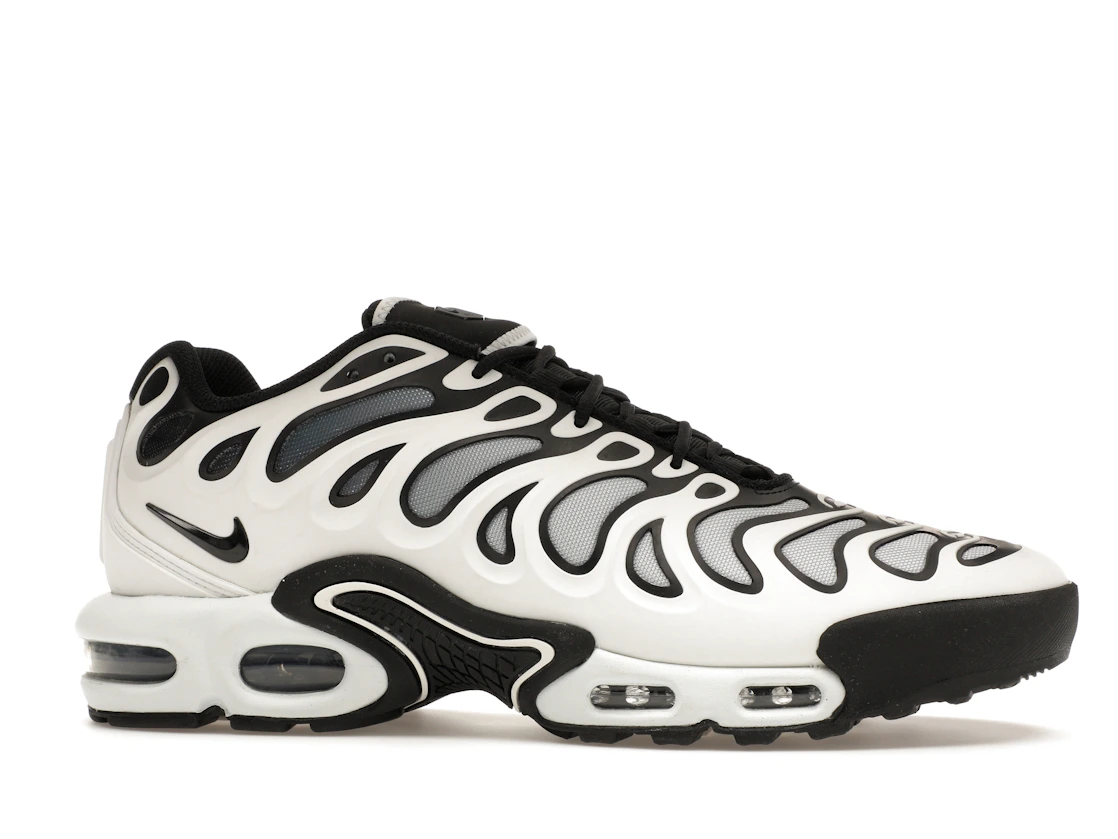 Nike Air Max Plus Drift White Black Metallic Silver