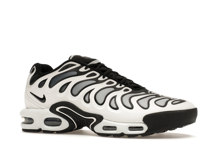 Nike Air Max Plus Drift White Black Metallic Silver