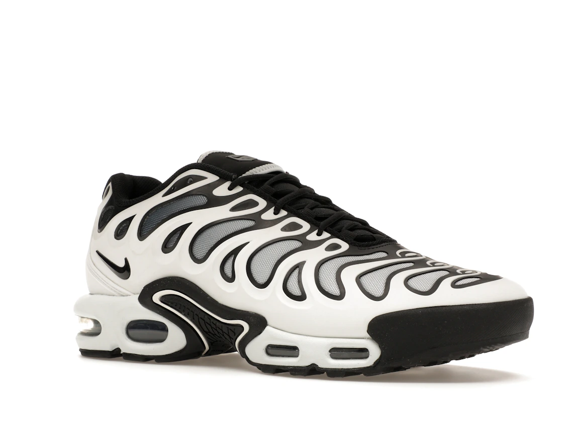 Nike Air Max Plus Drift White Black Metallic Silver