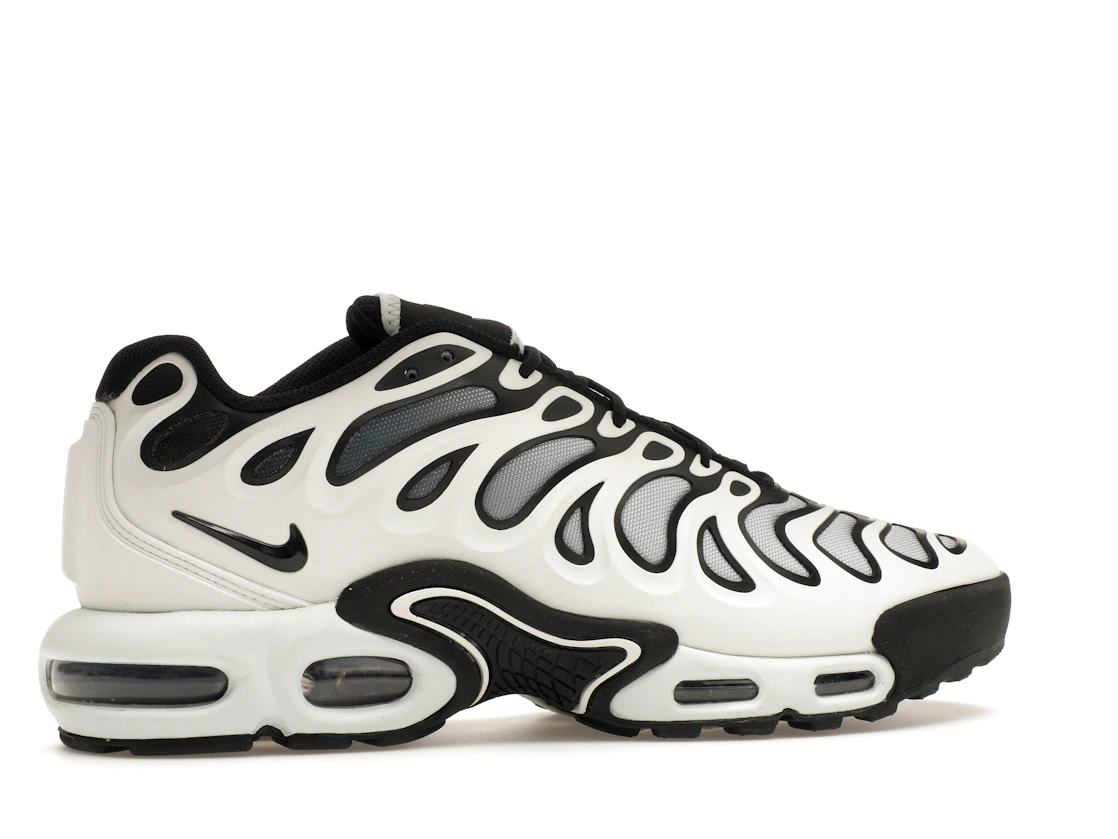 Nike Air Max Plus Drift White Black Metallic Silver