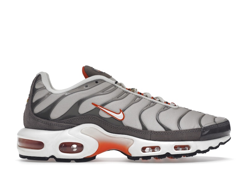 Nike air max outlet plus grey and orange
