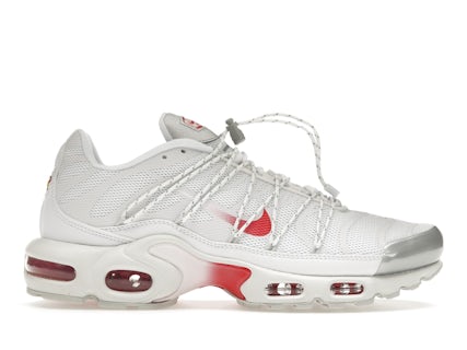 Nike Air Max Plus Lace Utility White University Red (Women's