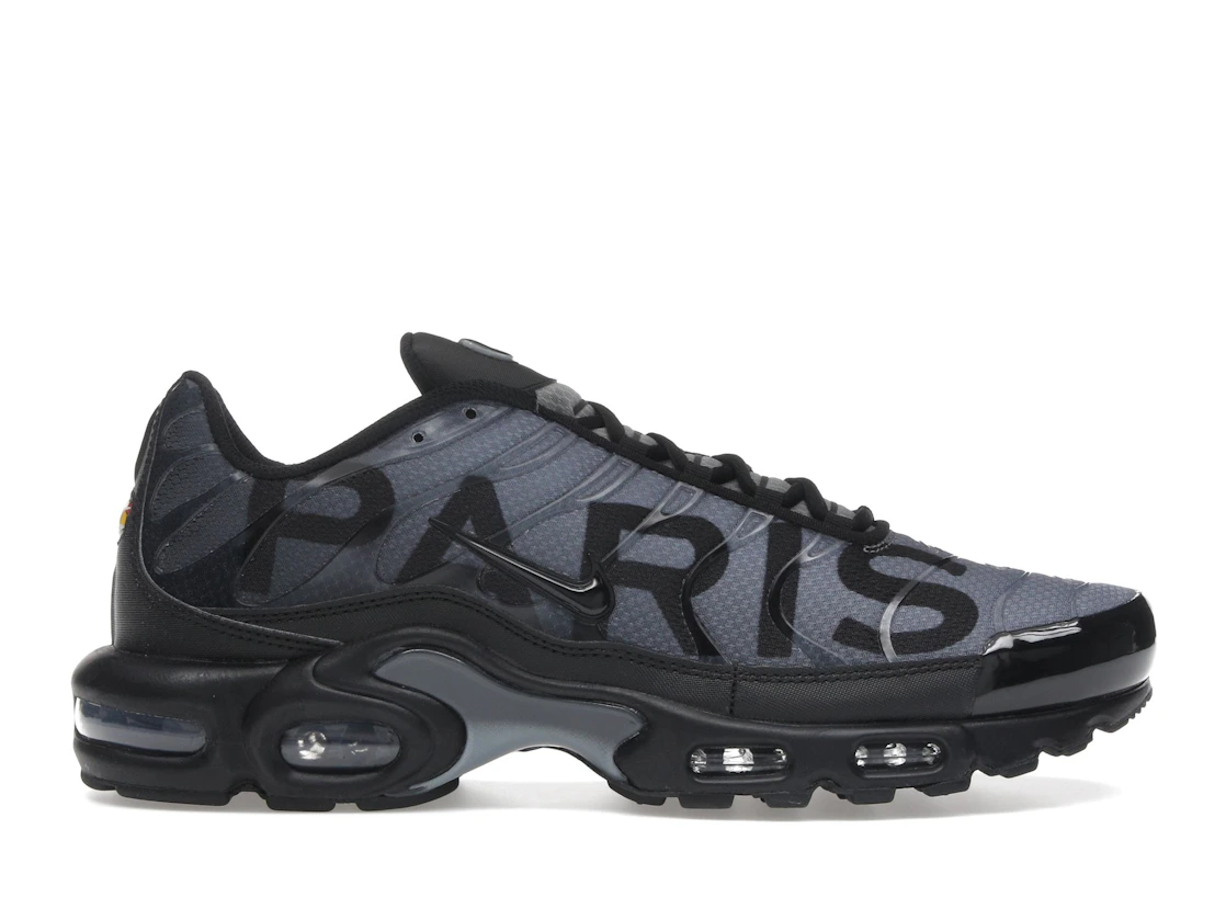 Nike Air Max Plus PSG Paris Saint-Germain Black Particle Grey