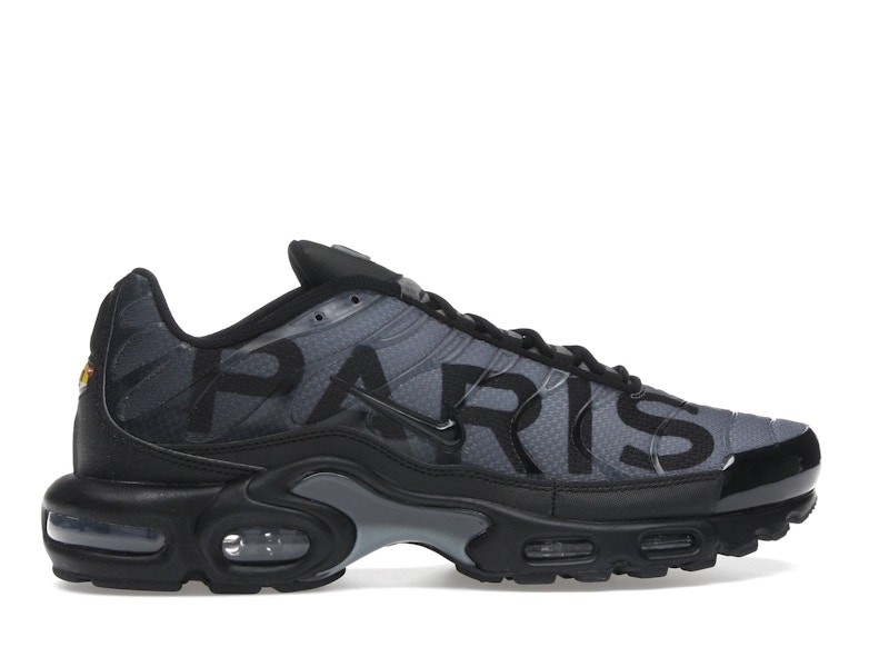 Nike Air Max Plus PSG Paris Saint-Germain Black Particle Grey