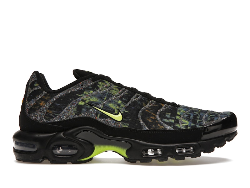Nike air max outlet plus green and black