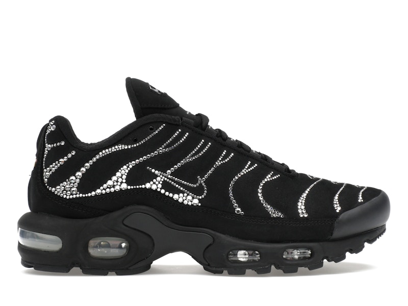 Nike air max plus womens black and white sales